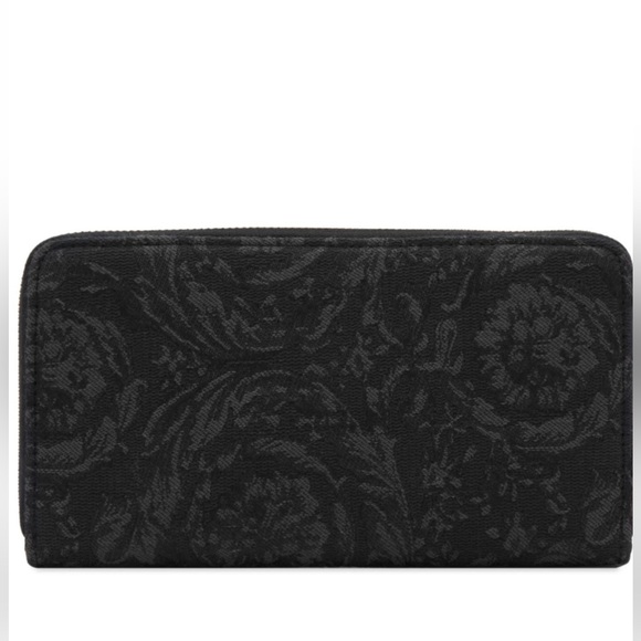 Versace Jacquard Barocco Long Wallet - Leather Interior / BNWT - Picture 4 of 6